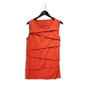 NEON BUDDAH Tiered Tank Top‎ Shirt ORANGE XL
